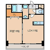 レジデンス東櫛原 506 ｜ 福岡県久留米市東櫛原町（賃貸マンション1LDK・5階・43.78㎡） その2