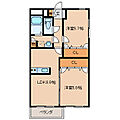 クレスト大善寺5階6.3万円