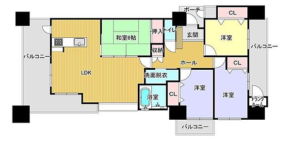 間取り：335000035394
