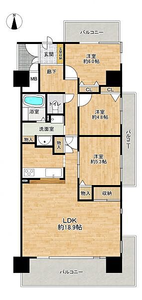 間取り：323000521998