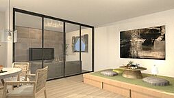 ユーハウス八事東 3LDKのリビング/ダイニング