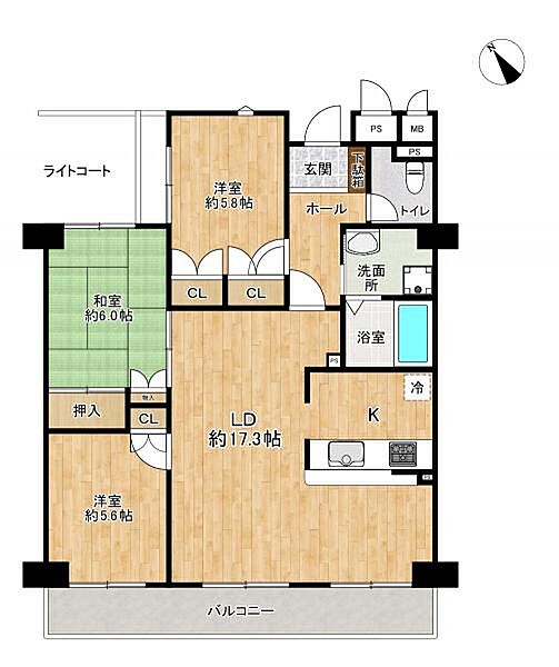 間取り：323000331523