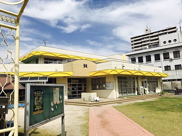 矢作こども園まで　386m　徒歩約5分●岡崎市の認定こども園です。住宅に囲まれた環境ですが周りが閑静なので安心してお子様を預けられる環境です。