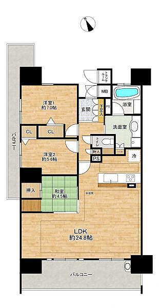 間取り：323000495991
