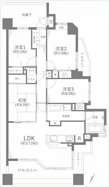 間取り：323000514798
