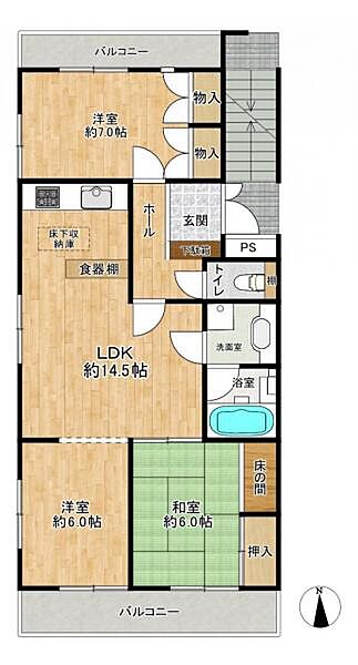 間取り：323000522343