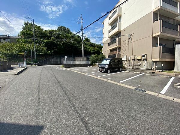 駐車場は建物に隣接しており、日常の車の出し入れにも便利な環境です！