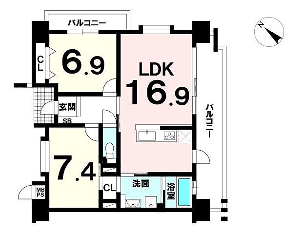 間取り ベアーズコート安里ステーション 5階/-