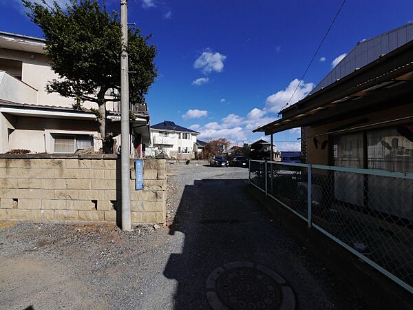 前面道路