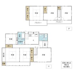 日立市小木津町 7Kの間取り