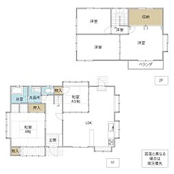 日立市折笠町 5LDKの間取り