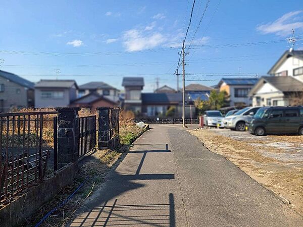 前面道路