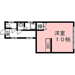 間取図画像 1K