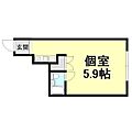 チサンマンション5階3.9万円