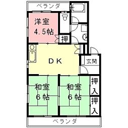 間取図画像 3DK