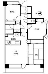 カーサグラン西川口 1階3LDKの間取り