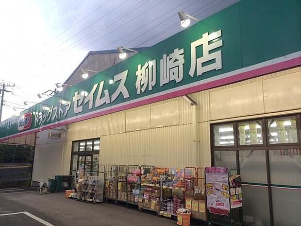 ドラッグセイムス柳崎店 徒歩12分。 920m