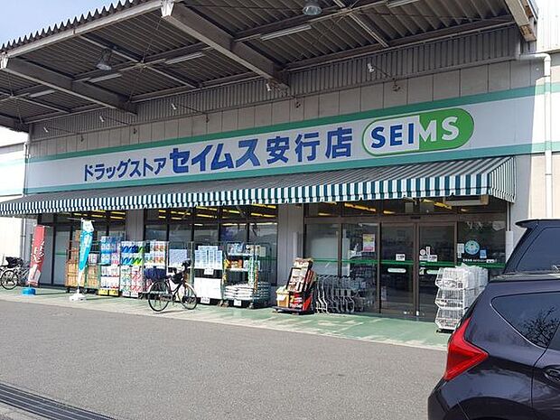 ドラッグセイムス安行店 徒歩10分。 770m
