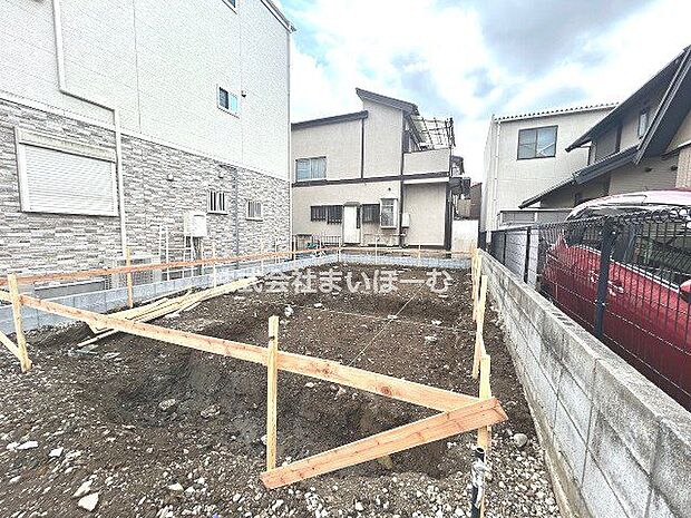 【現地外観】当社まいほーむにてご見学いただけます♪いつでも見られますので、お気軽にお問い合わせ下さい!