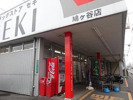 ドラッグストアセキ鳩ヶ谷店 徒歩9分。 650m