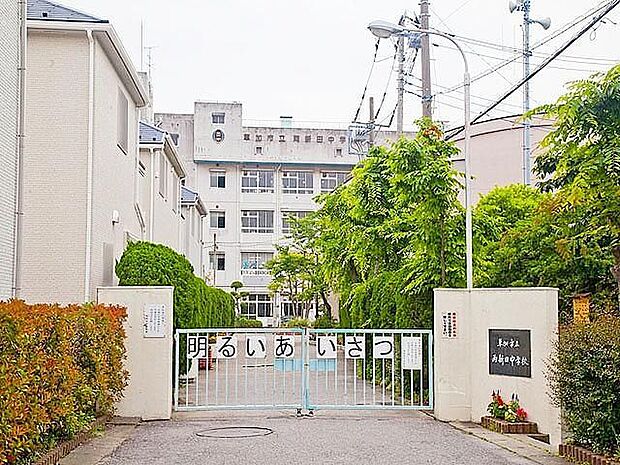 草加市立両新田中学校 徒歩10分。 780m