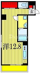 NIDO ワンルームの間取図画像
