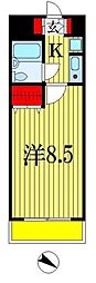 ジェネピア東千葉 1Kの間取図画像