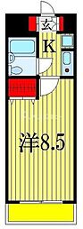 ジェネピア東千葉 1Kの間取図画像