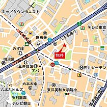 オーキッドレジデンス六本木  ｜ 東京都港区六本木3丁目8-5（賃貸マンション1LDK・4階・53.35㎡） その13