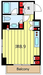 ステイシス町屋 ワンルームの間取図画像