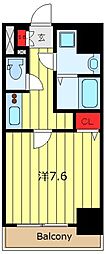 MAKESDESIGN三ノ輪 1Kの間取図画像