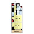 ONE ROOF RESIDENCE NISHINIPPORI9階14.5万円