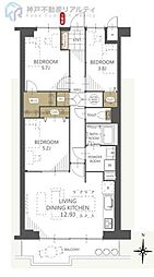間取図画像 3LDK