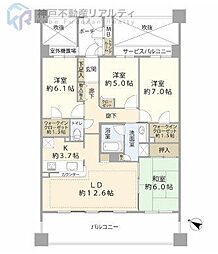間取図画像 4LDK