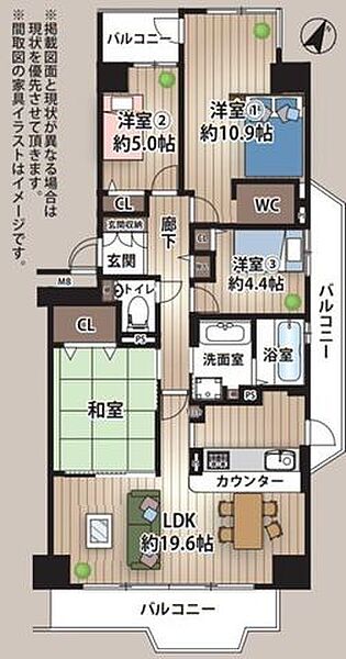 間取り：328000623757