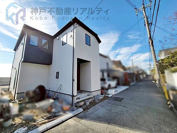 ◇2026年1月完成予定!「垂水区霞ヶ丘」新築戸建て♪2025.12.19撮影