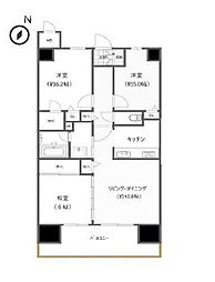 アルファステイツ朝霧丘 3LDKの間取図画像