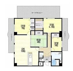 ライオンズマンション須磨妙法寺 4LDKの間取図画像