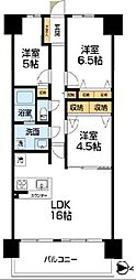 グレーシィ須磨アルテピア3番街・2 3LDKの間取図画像