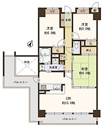 ラウムズ垂水 3LDKの間取図画像