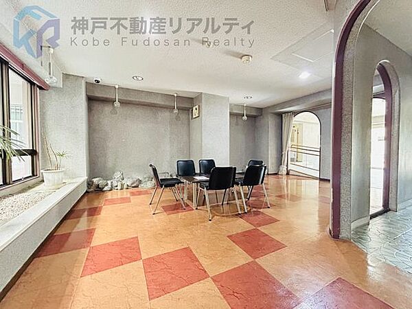 管理の行き届いたロビー♪