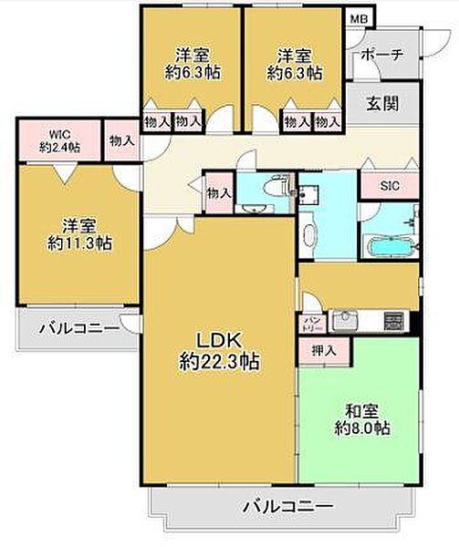 間取り：328000661128