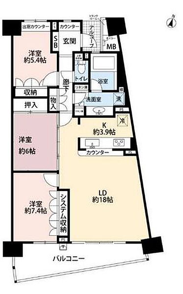 間取り：328000668755