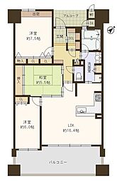 リブコートオリジンの間取図画像