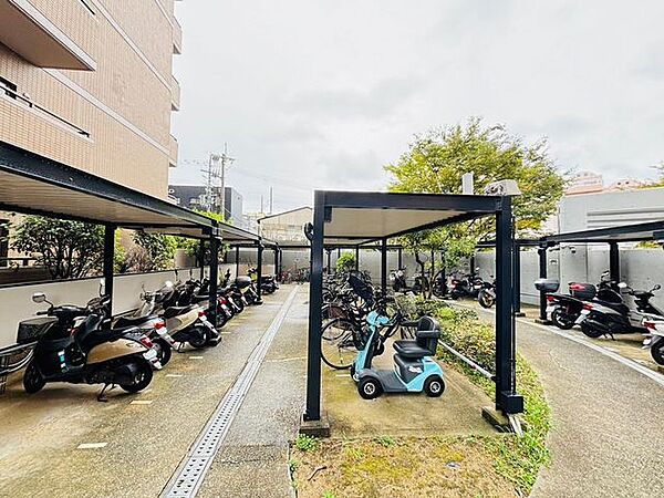 バイク置き場あり