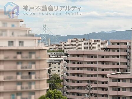 ・明石海峡大橋が見えます♪