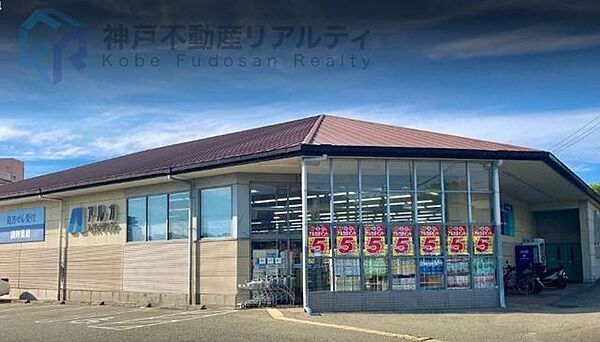 アルカドラッグ有瀬店 徒歩15分。 1150m
