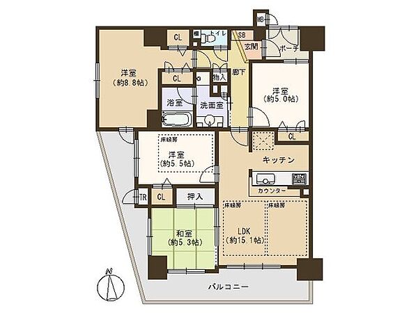 間取り：328000684224