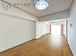 シーサイドシャトー須磨 1SLDKのリビング/ダイニング