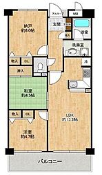 間取図画像 2SLDK